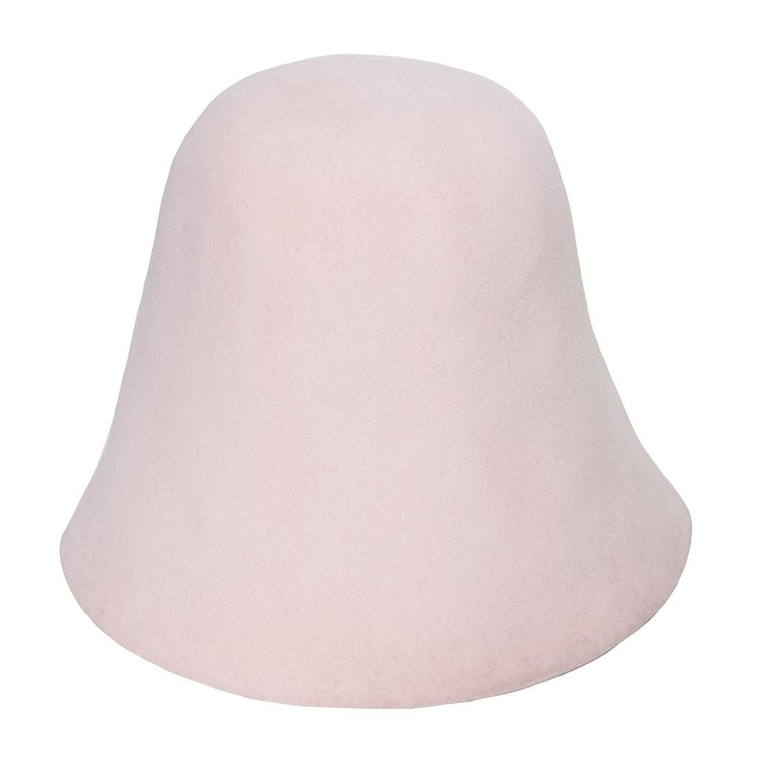 Rabbit Fur Felt Hat Bodies Velour for Millinery Black