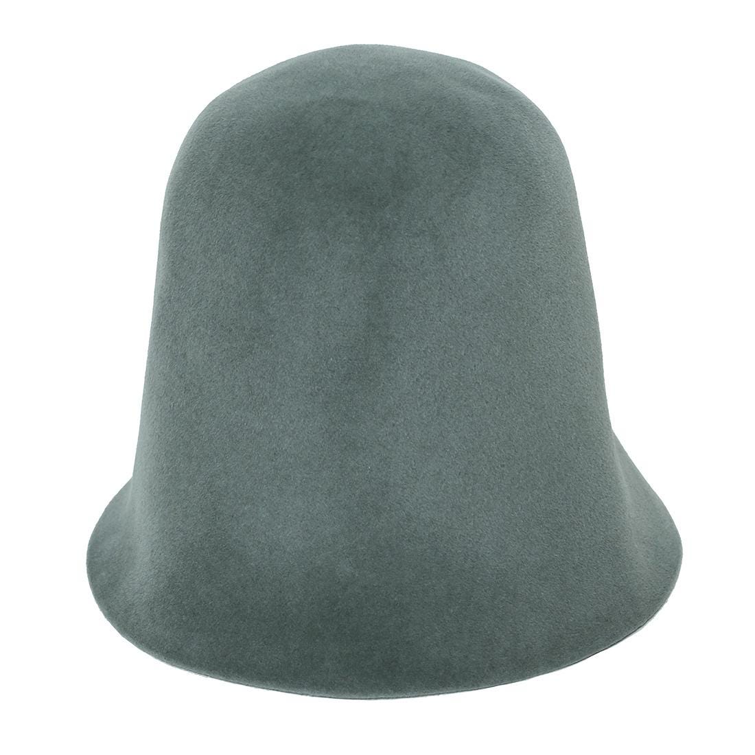 Rabbit Fur Felt Hat Bodies Velour for Millinery Black