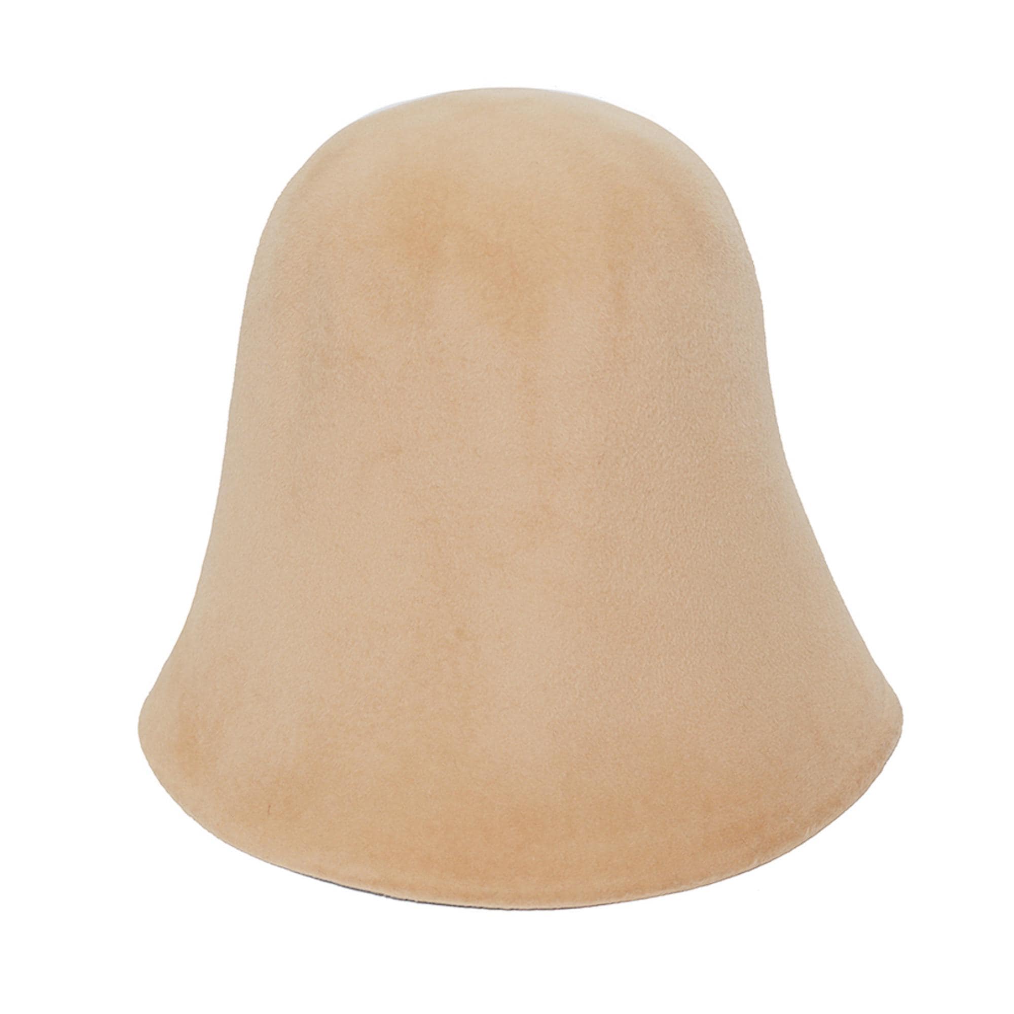 Rabbit Fur Felt Hat Bodies Velour for Millinery Black