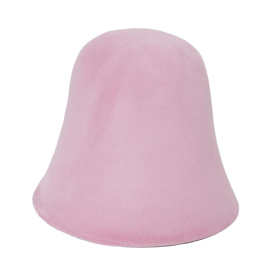 Rabbit Fur Felt Hat Bodies Velour for Millinery Black
