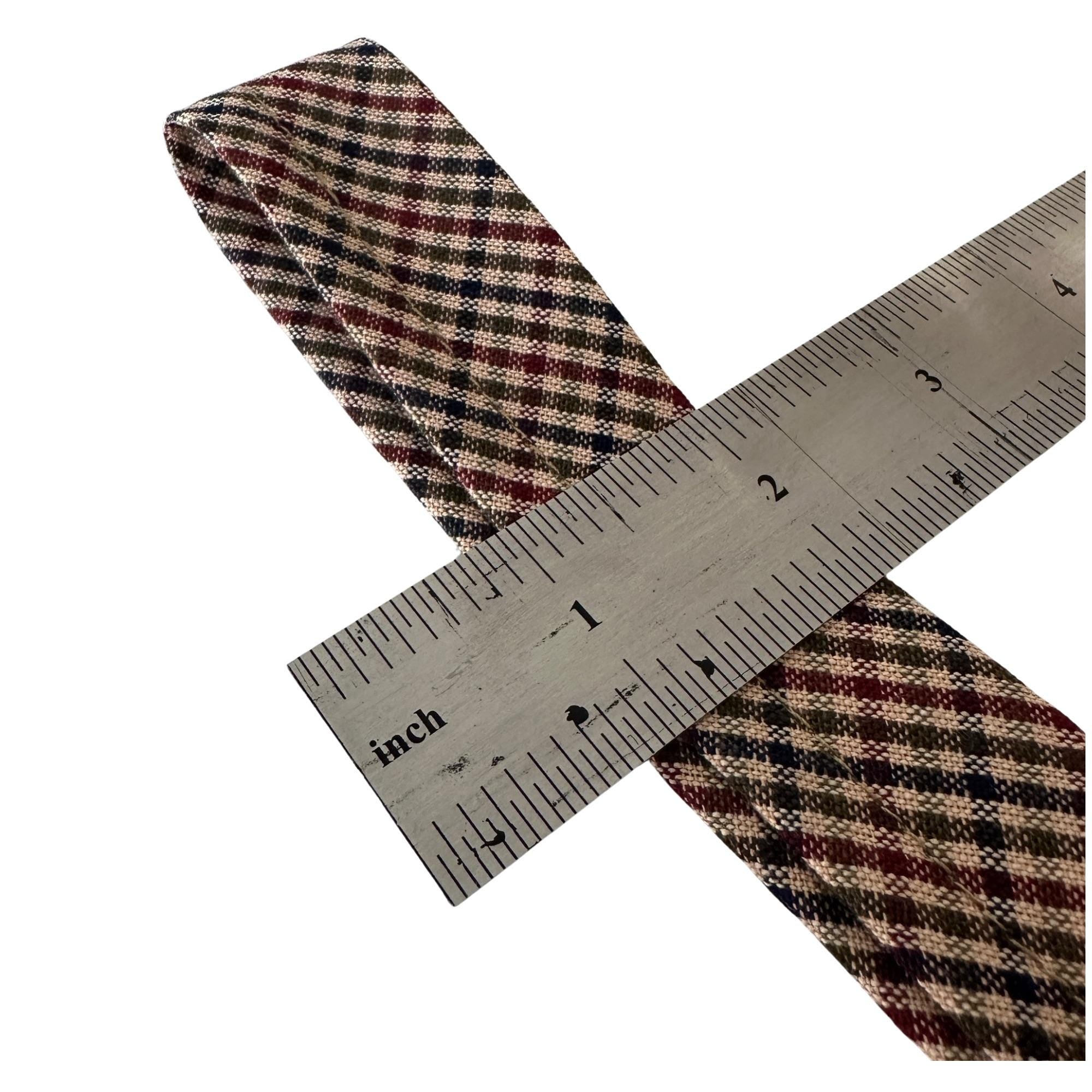 Handmade Checkered Cotton Hat Sweatband – Adjustable Comfort Fit