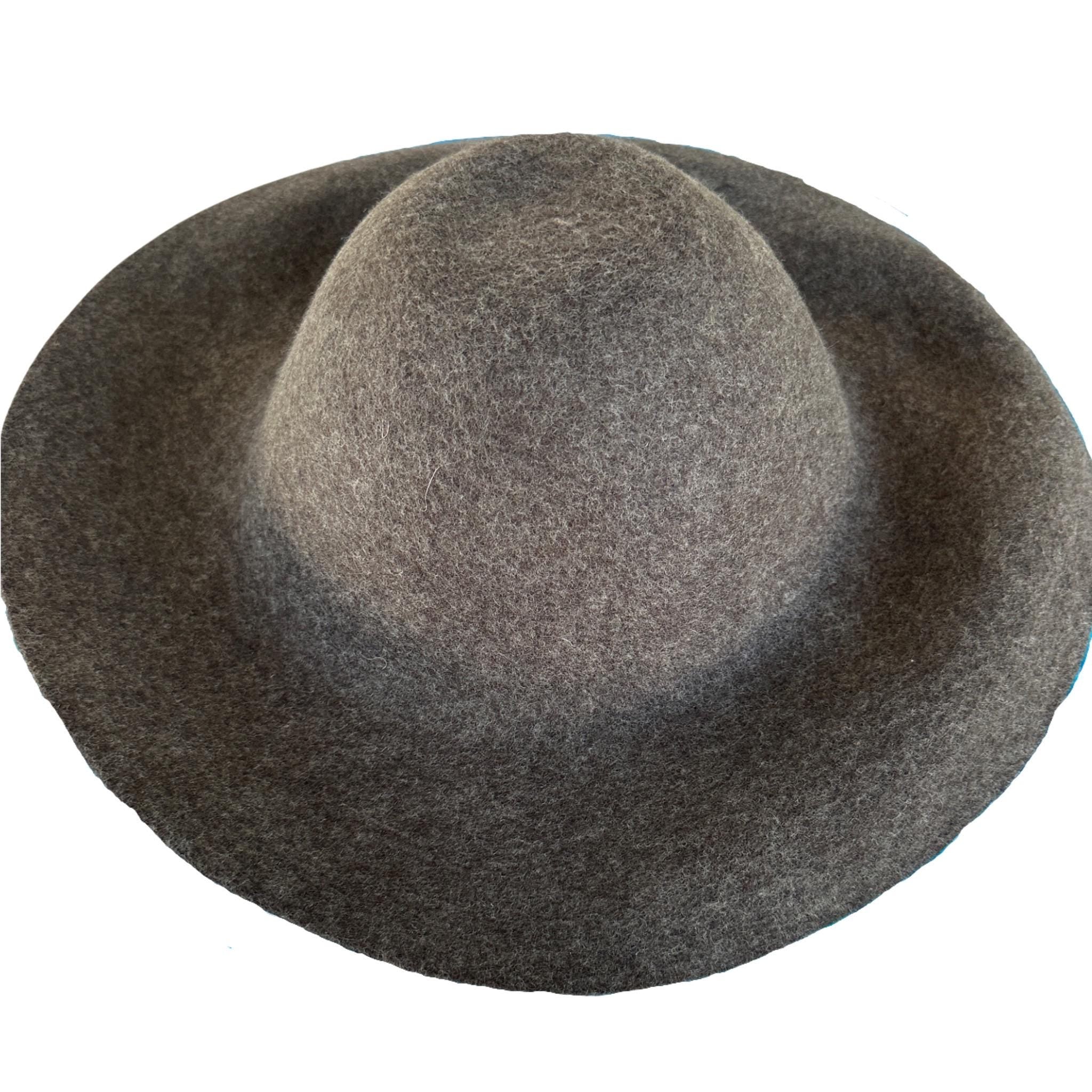 Wool Felt Capeline Melange Hat Bodies for Millinery