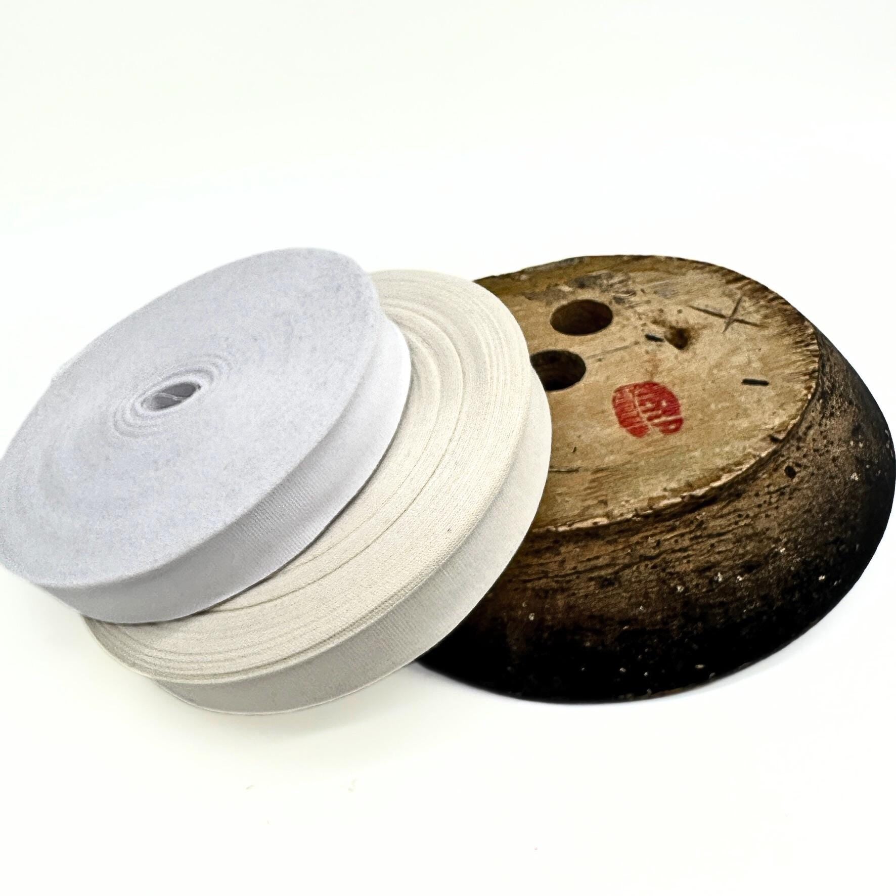 1 inch White Grosgrain Ribbon for Hat Making and Millinery - 1yard (0,914 m)