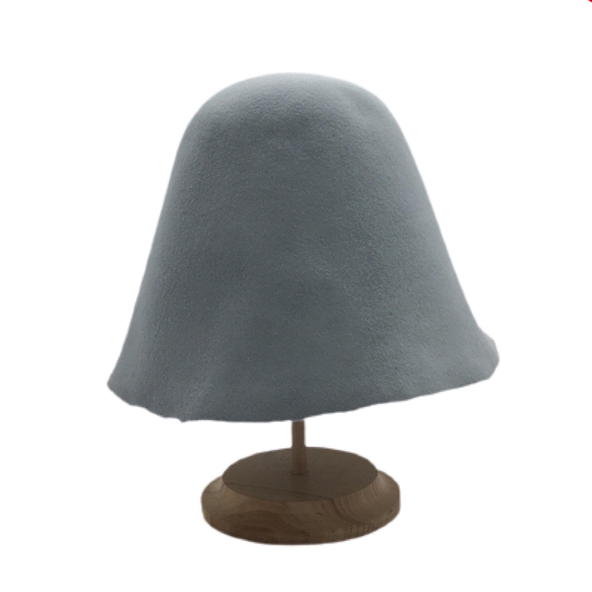 Blue Felt Cone Wool Hat Bodies for Millinery