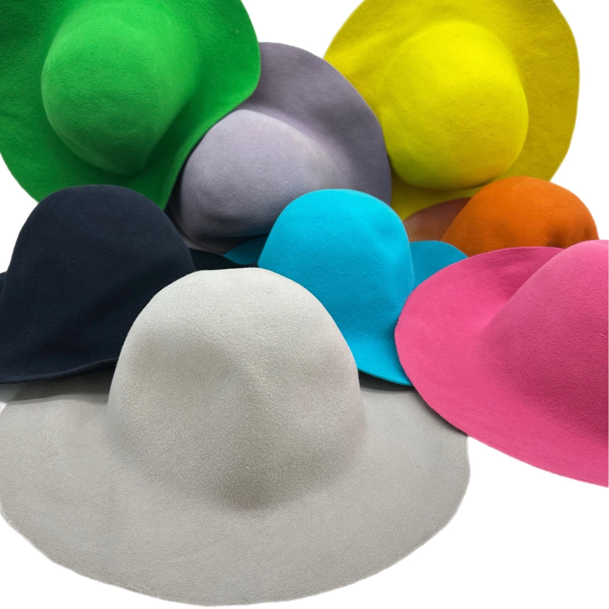 Lightweight Wool Felt Capeline Hat Body for Millinery