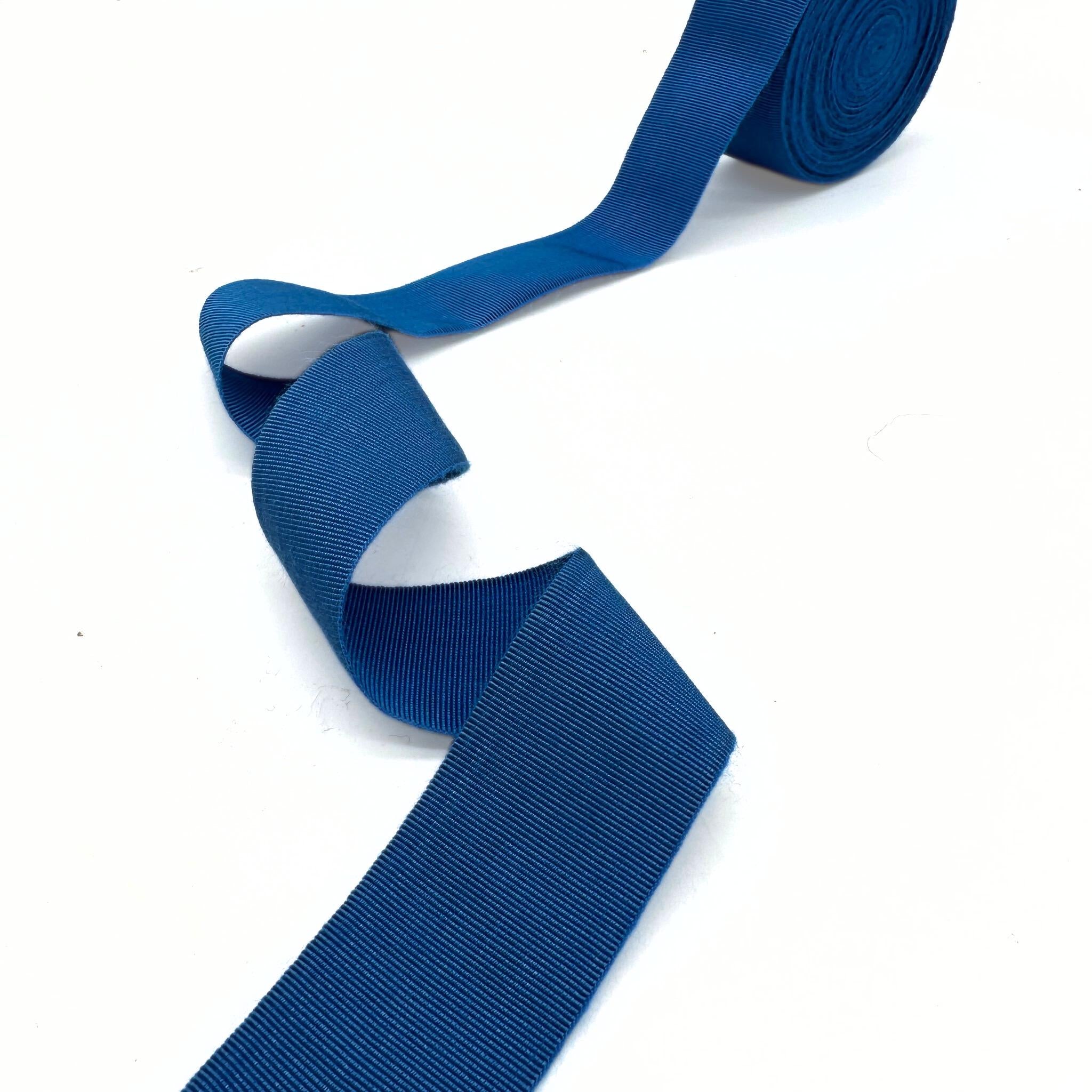 1,58 inch (40mm) Yellow Millinery Grosgrain Ribbon - 1yard