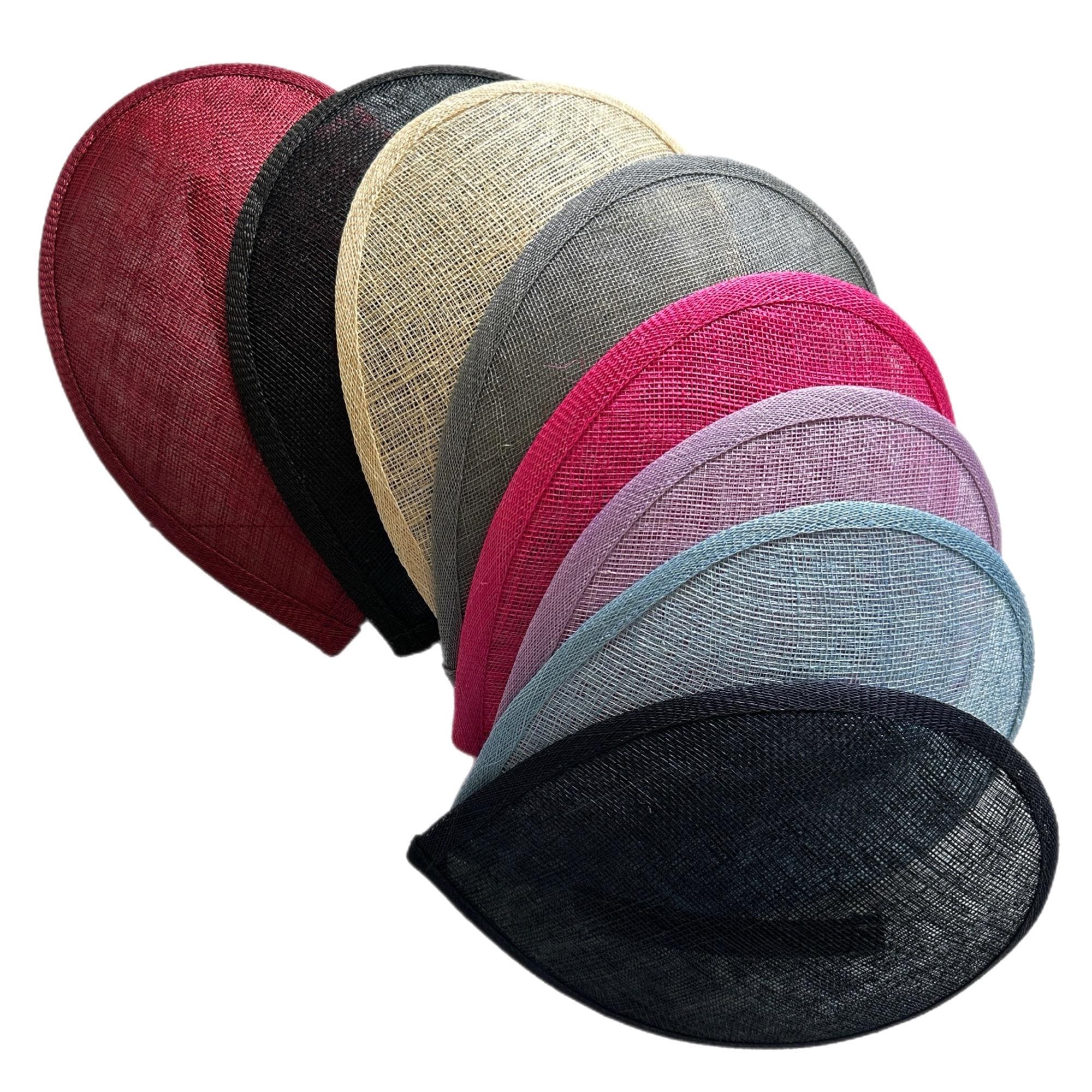 Teardrop Fascinator Hat Bases for Millinery