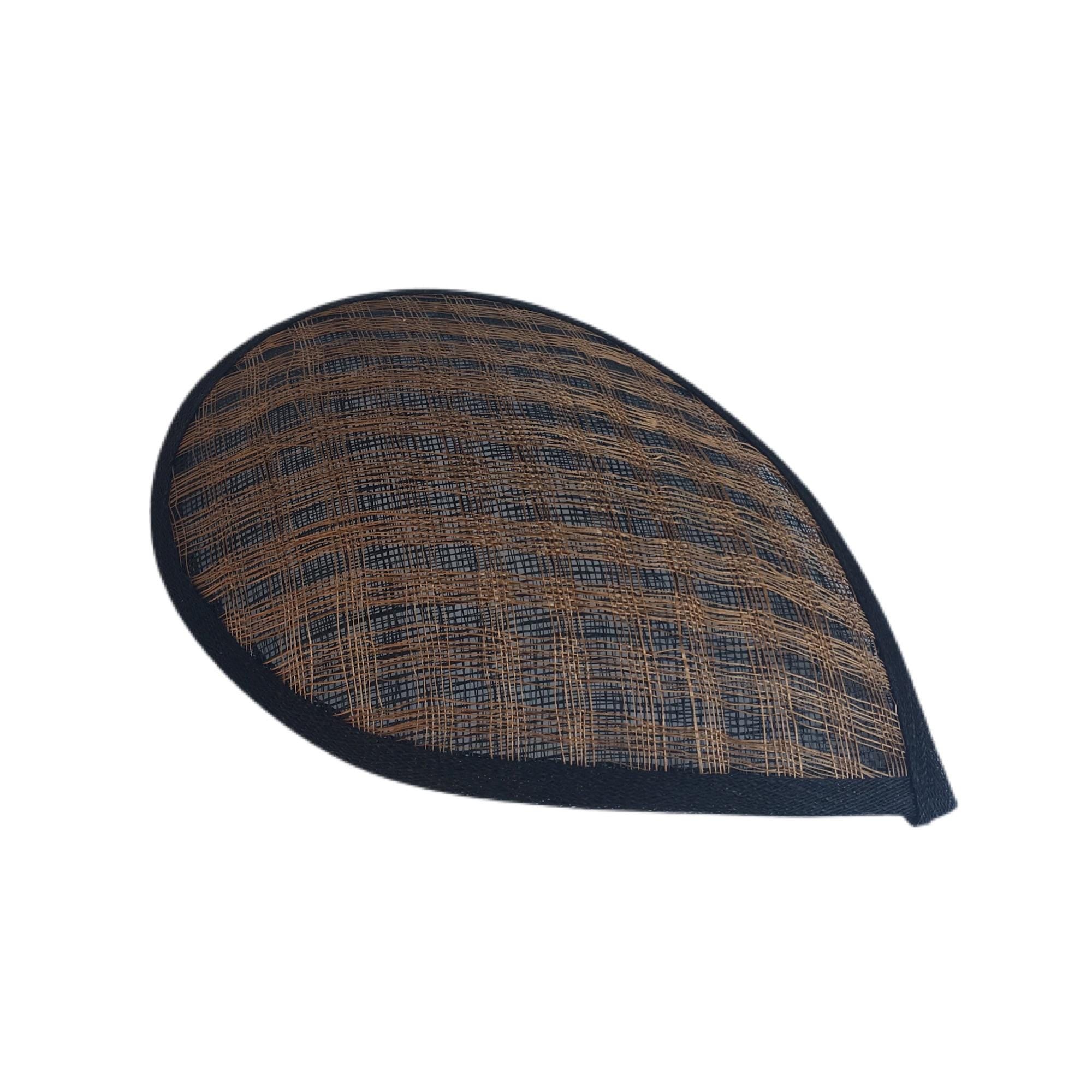 Hi-Quality Big Teardrop Fascinator Hat Bases for Millinery 9x61/4 in.(23x16cm)