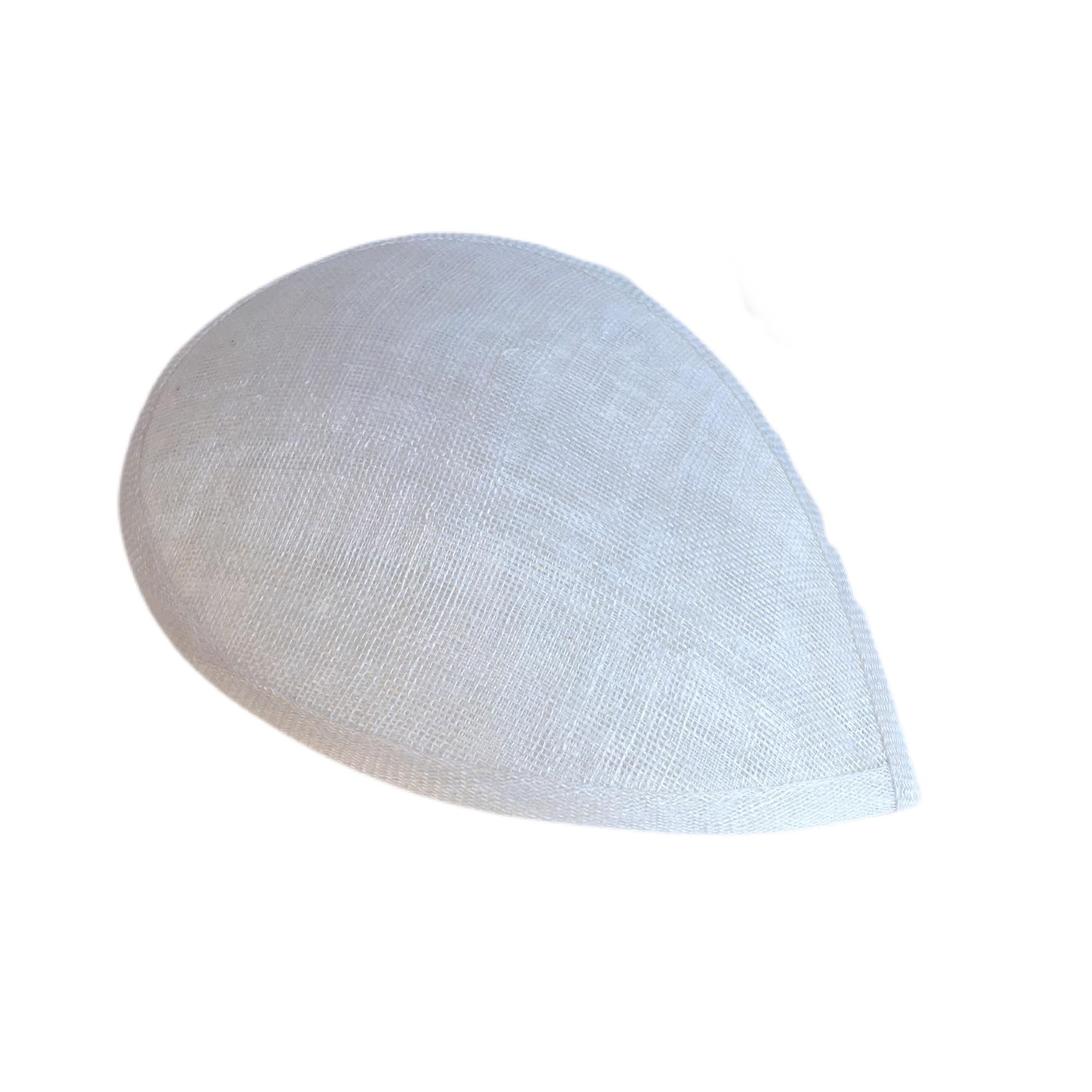 Hi-Quality Big Teardrop Fascinator Hat Bases for Millinery 9x61/4 in.(23x16cm)