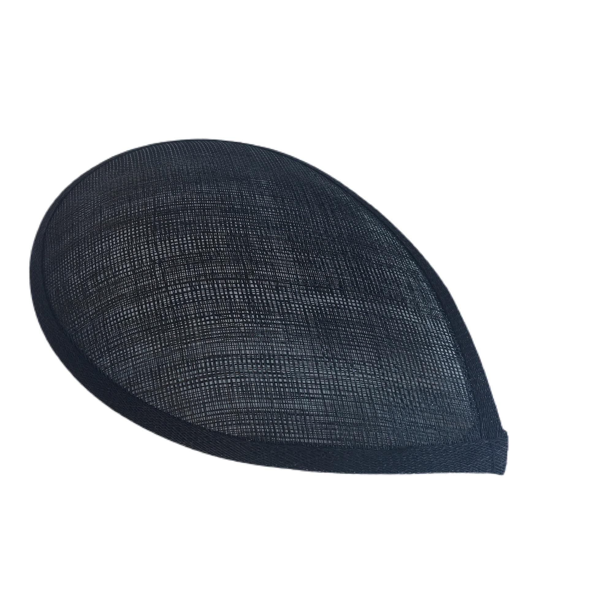 Hi-Quality Big Teardrop Fascinator Hat Bases for Millinery 9x61/4 in.(23x16cm)