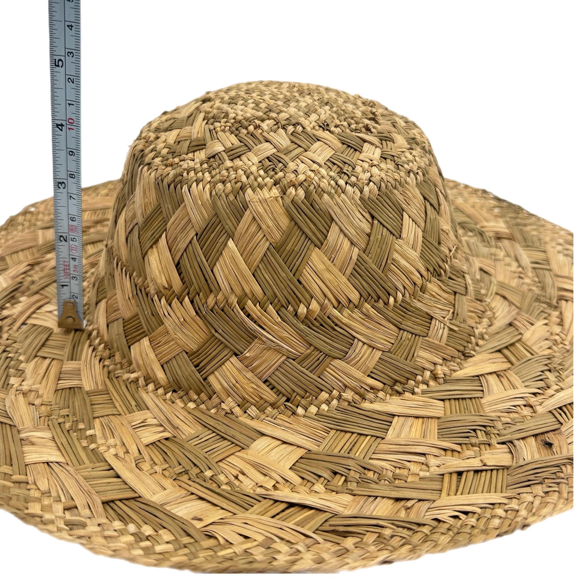 Vintage Straw Capeline Hat Bodies for Millinery and Hat Making