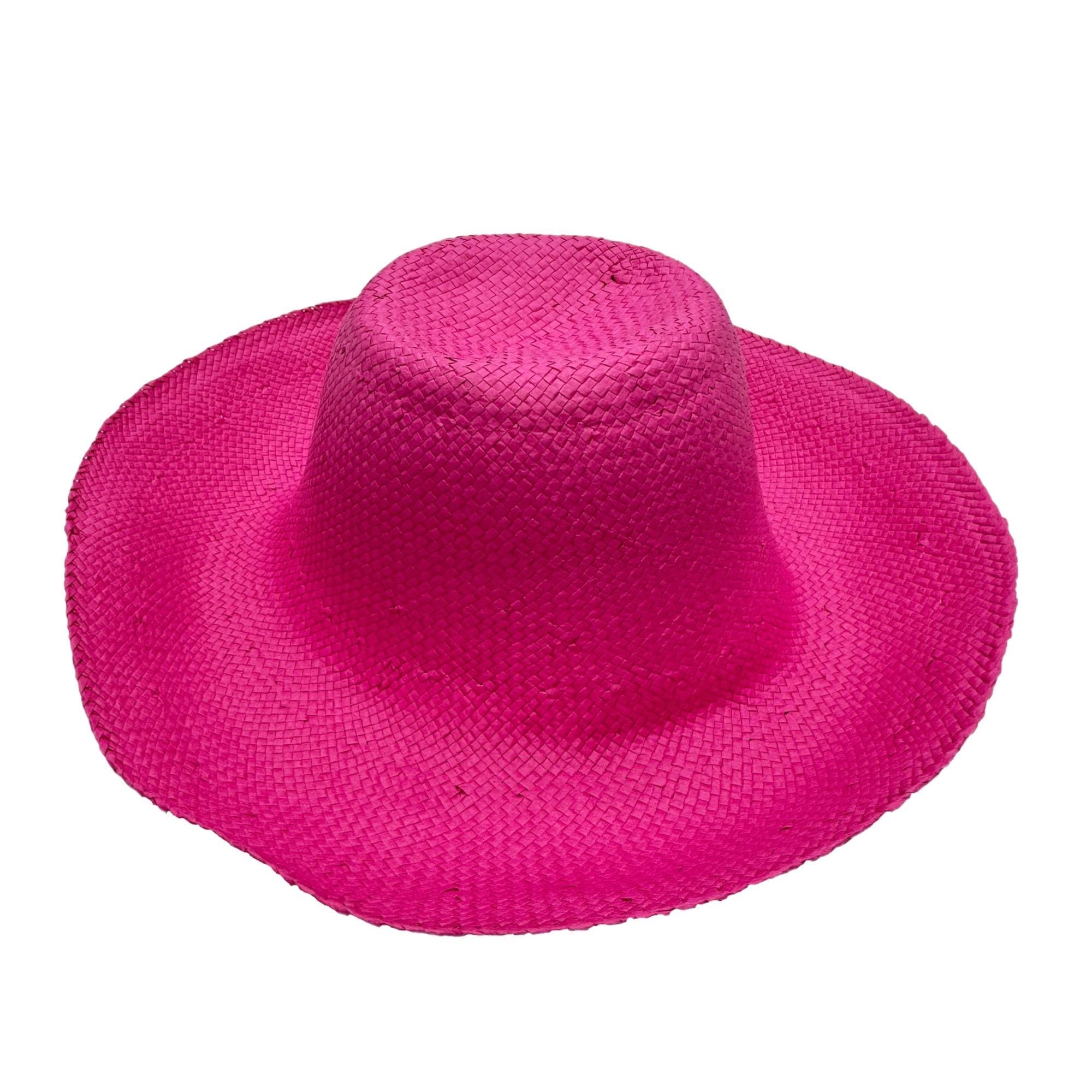 11" Panama Paper Straw Capeline Hat Bodies for Millinery and Hat Making