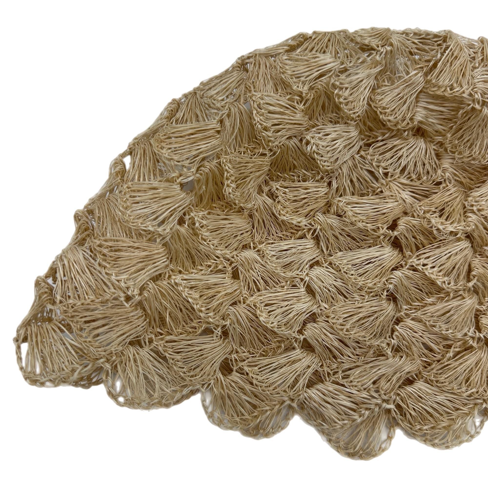 Natural Straw Hat Body Capelines for Millinery and Hat Making