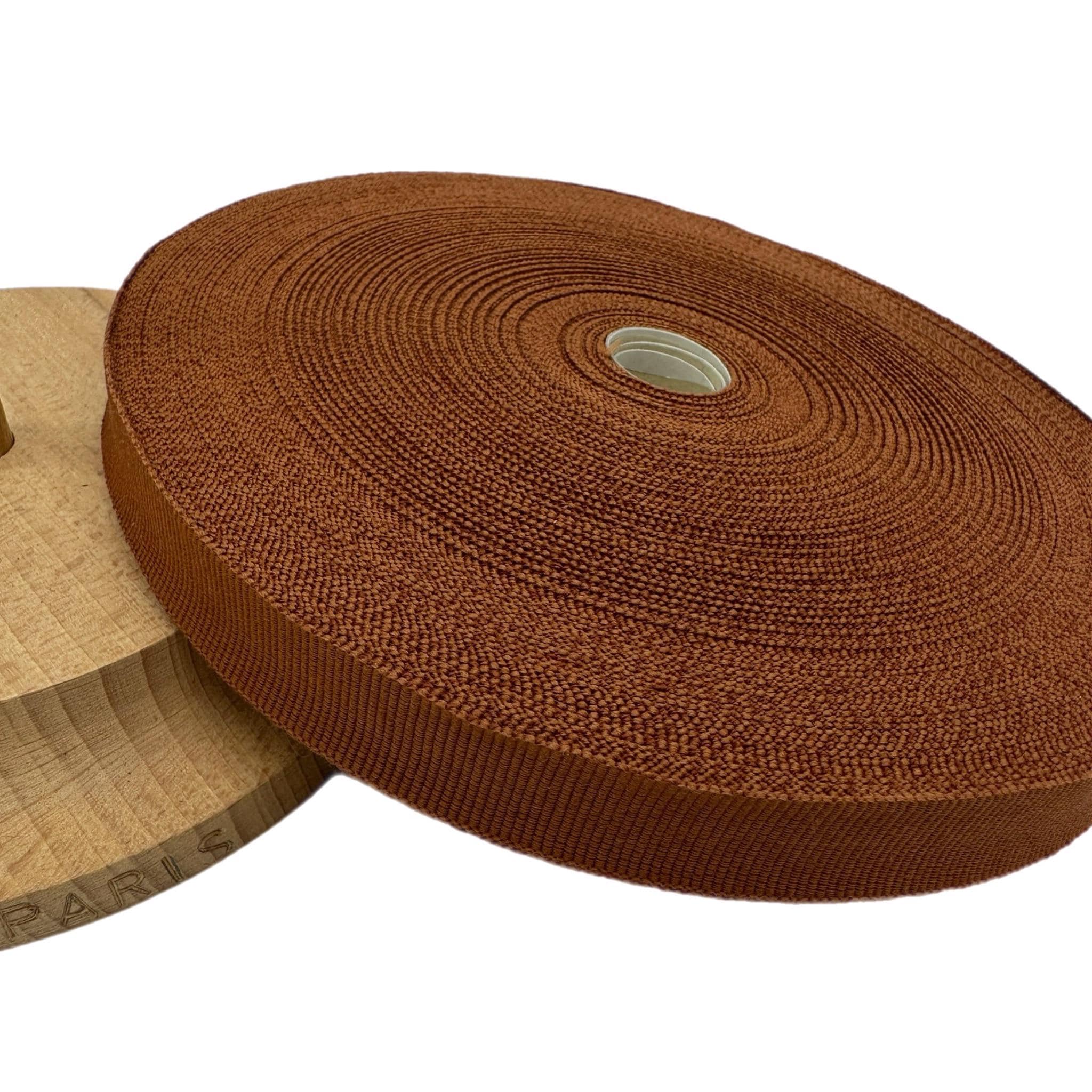 5/8 inch Brown Grosgrain Ribbon 1 Roll - 54 Yards for Hat Making and Millinery