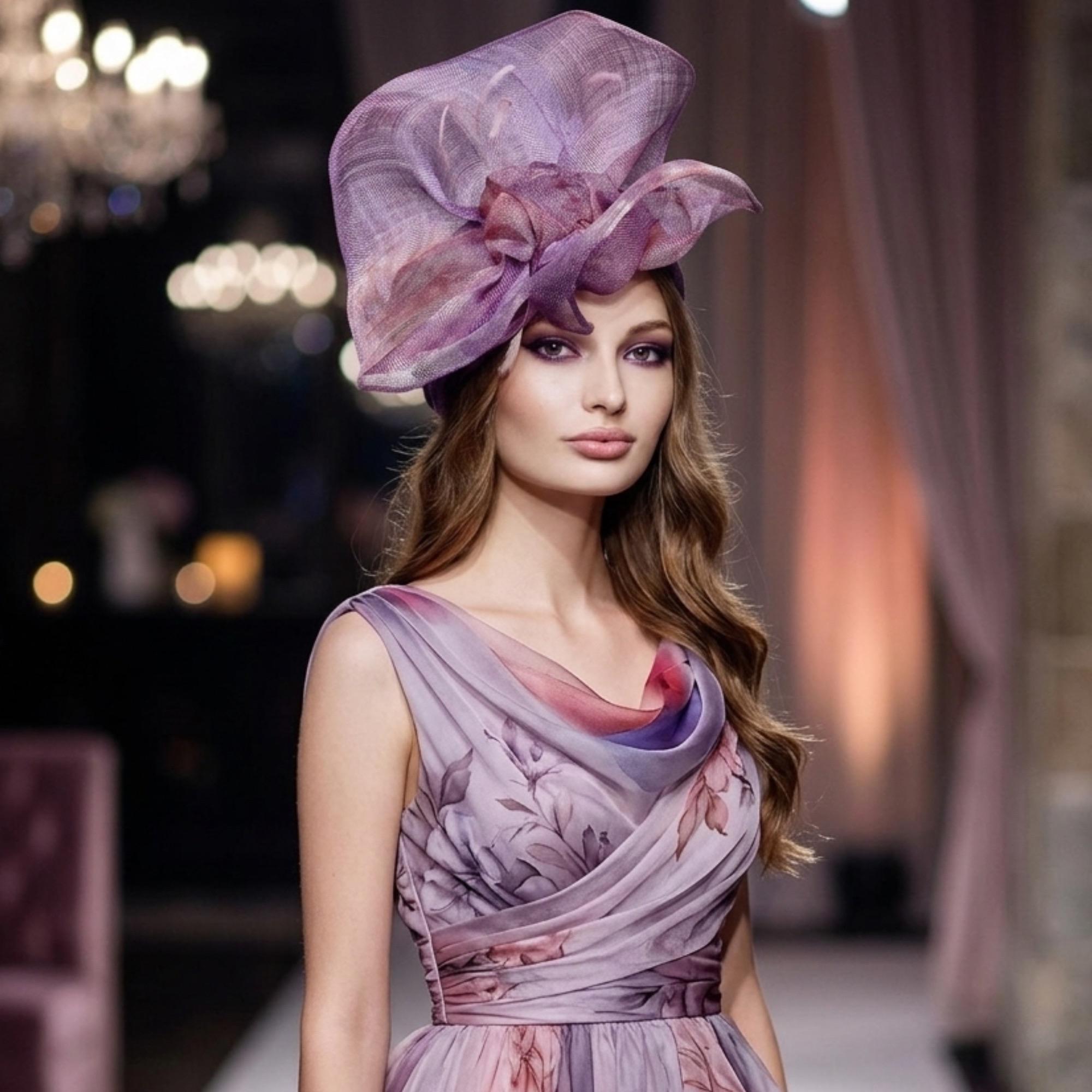 Kentucky Derby Hats Flower Shape