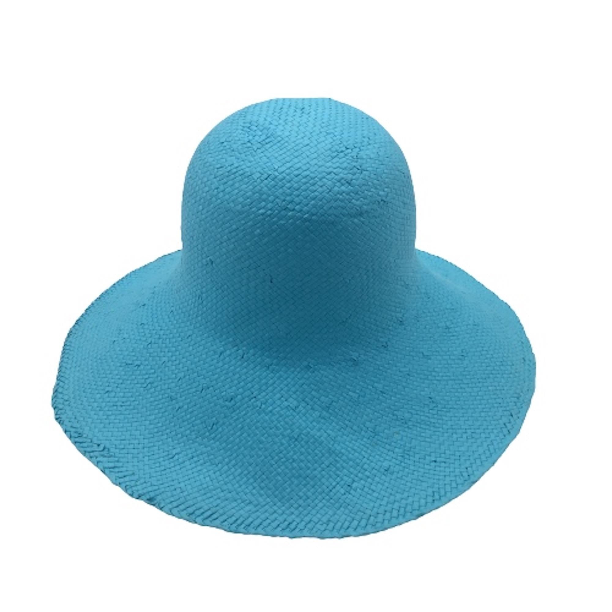 11" Panama Paper Straw Capeline Hat Bodies for Millinery and Hat Making