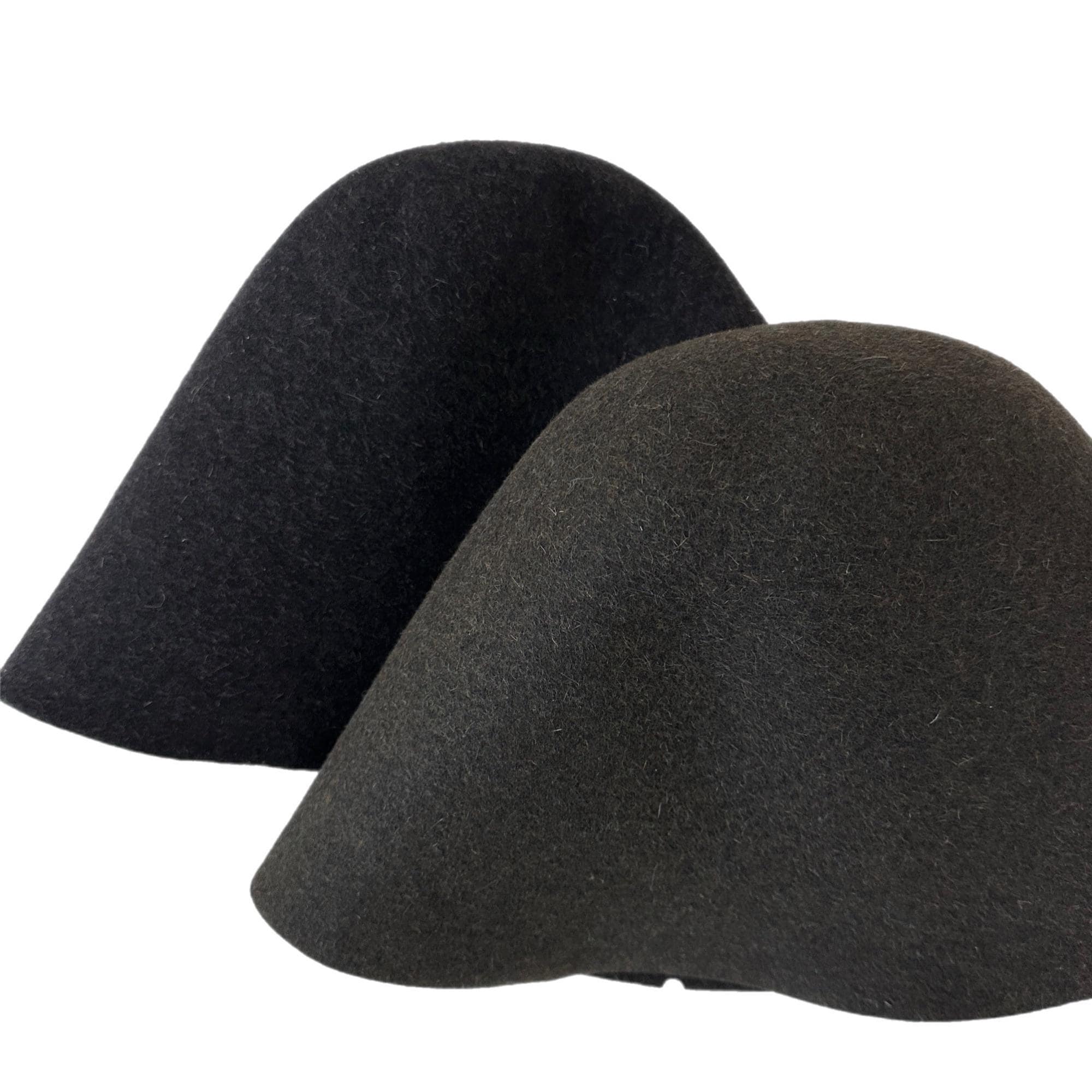 Melange Rabbit Fur Felt Hat Bodies Hoods for Millinery Supplies