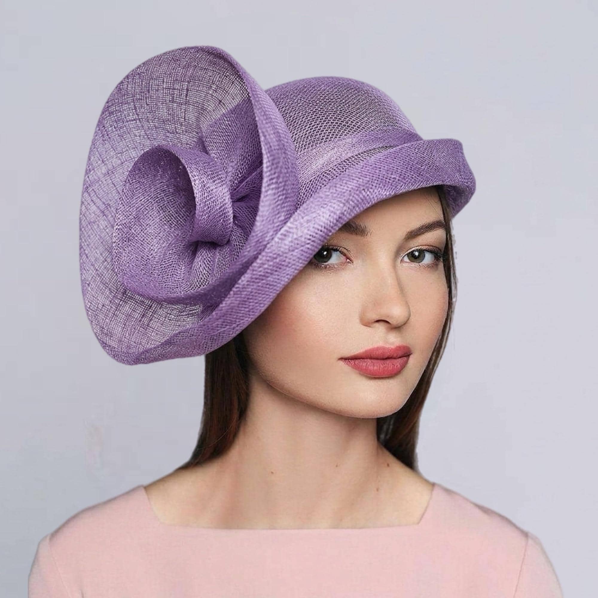 Derby Cloche Hat Church Wedding Tea Party Women Headwear