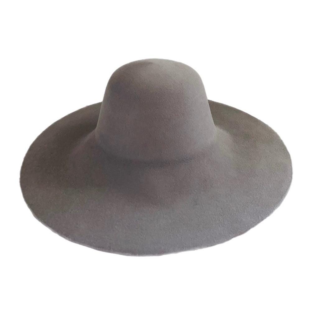 200g Rabbit Fur Felt Hat Body Stiffened Western Hat Blank for Millinery
