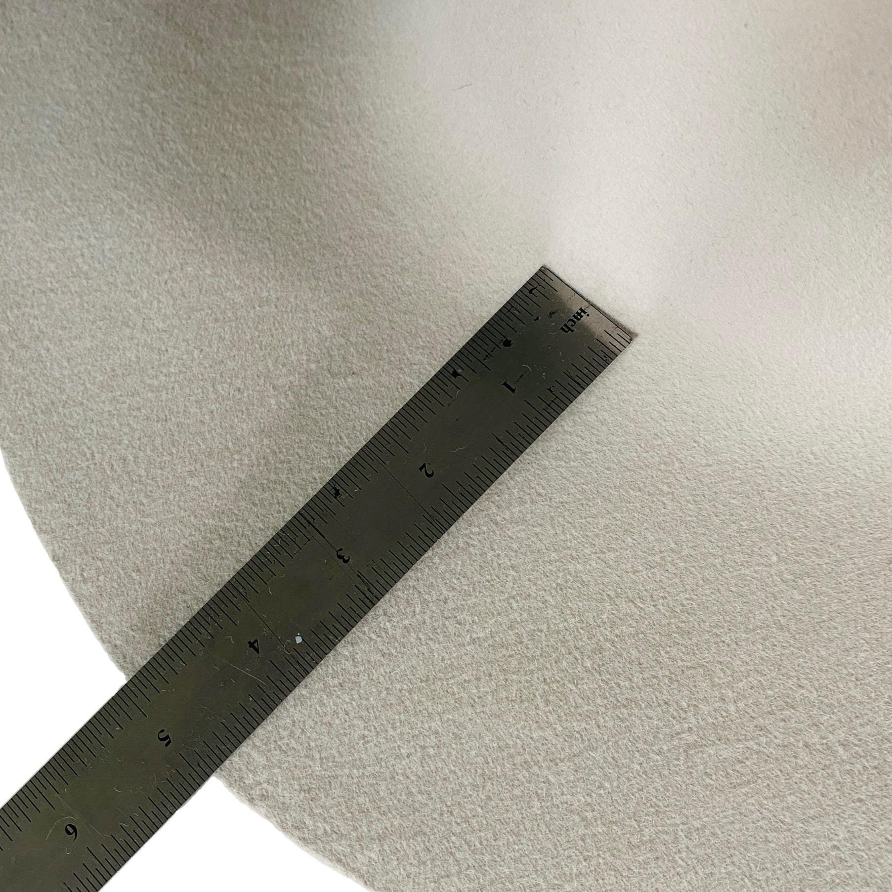 200g Rabbit Fur Felt Hat Body Stiffened Western Hat Blank for Millinery