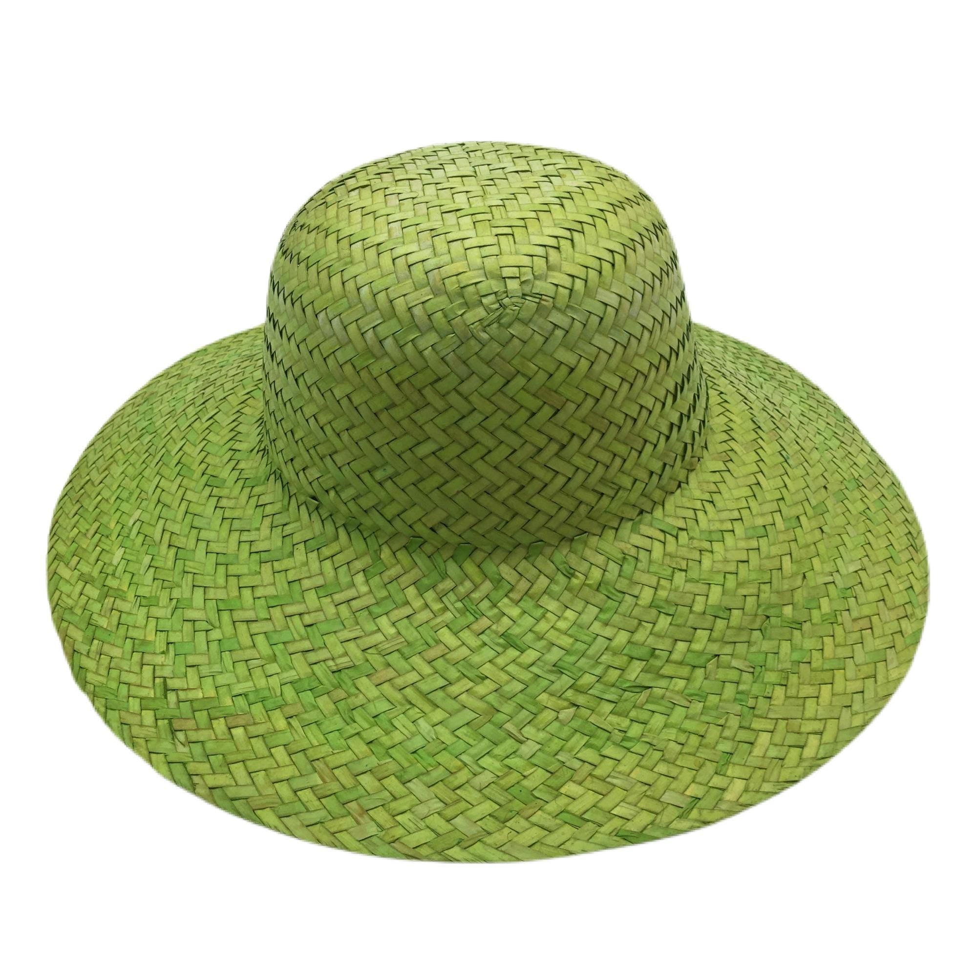 Palm Straw Sun Hat Wide Brim Gardener Hat Women's Summer Beach Outdoor UV Protection