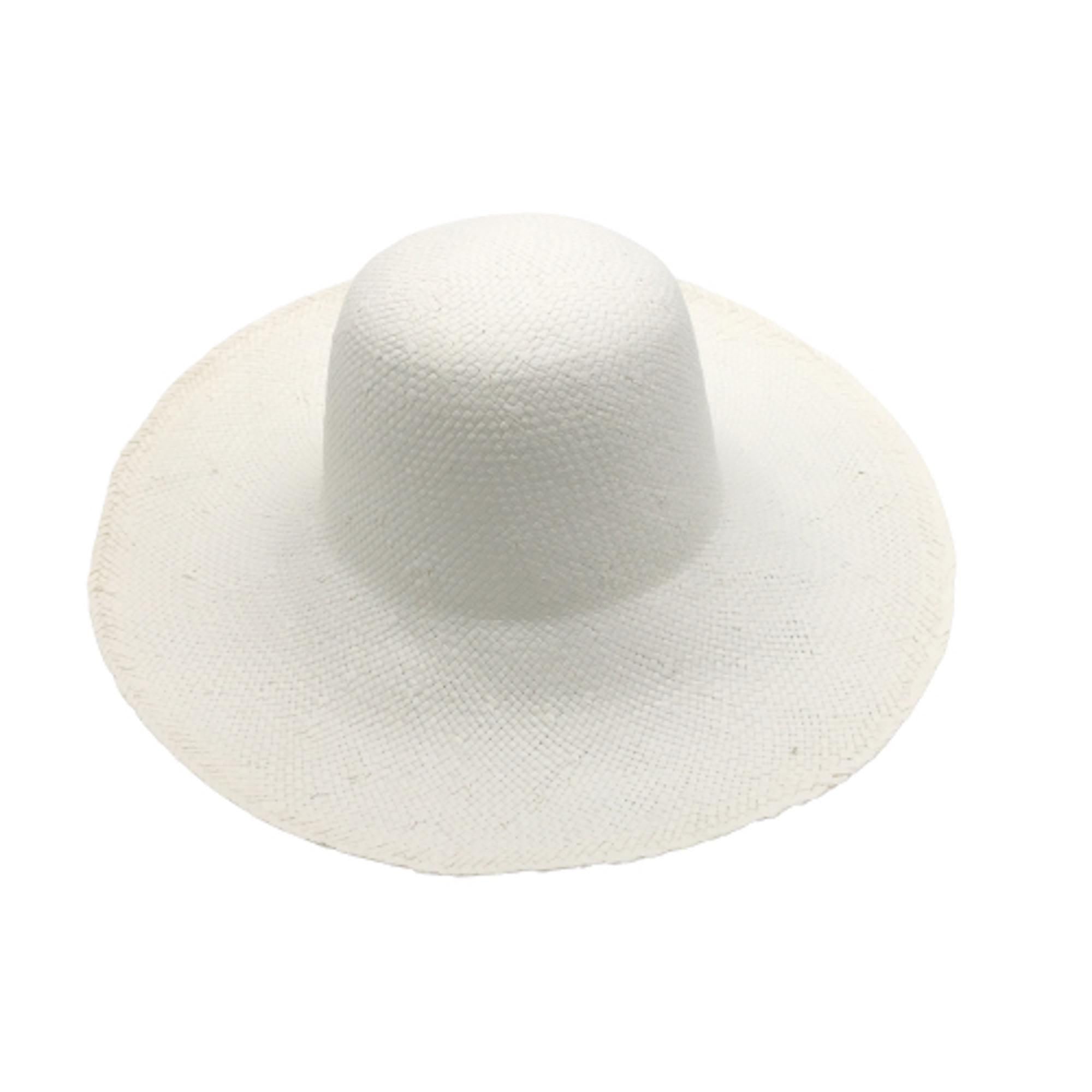 11" Panama Paper Straw Capeline Hat Bodies for Millinery and Hat Making