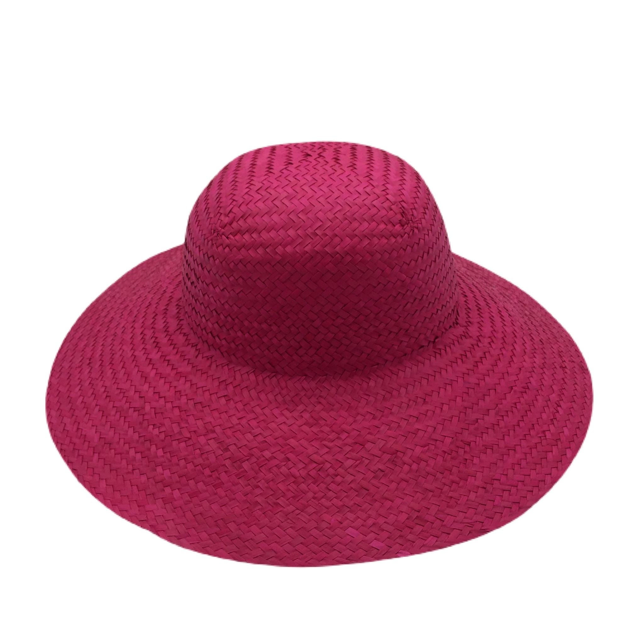 Palm Straw Sun Hat Wide Brim Gardener Hat Women's Summer Beach Outdoor UV Protection