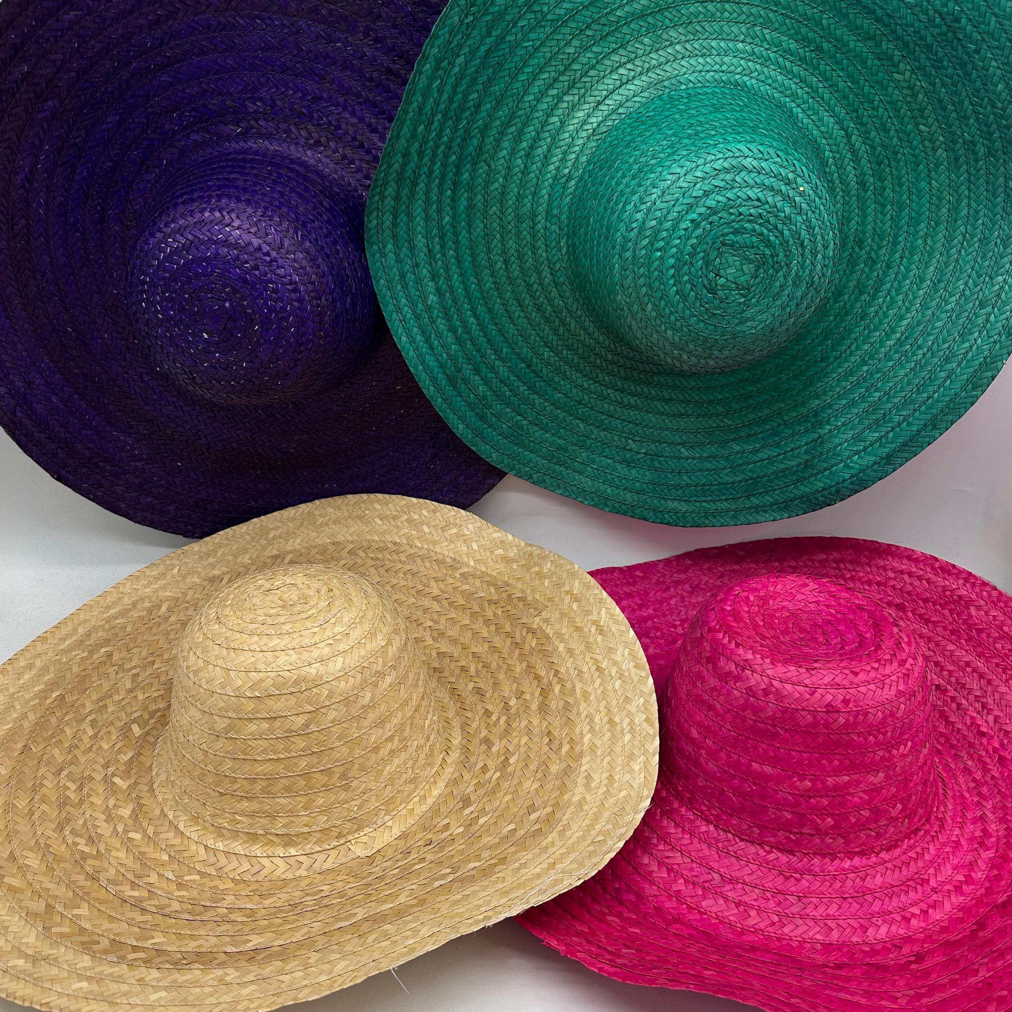 Straw Braid Capeline Hat Bodies for Millinery and Hat Making