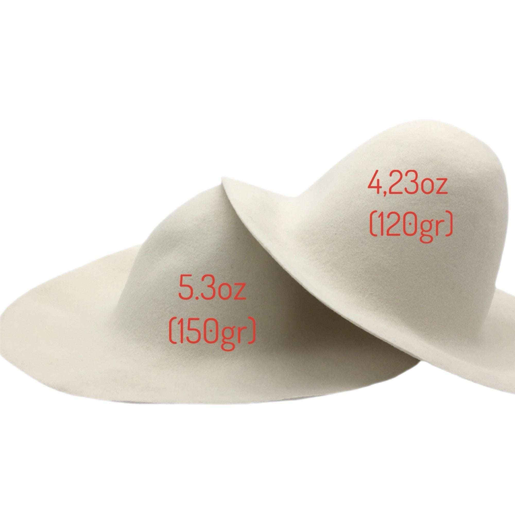 Heavy Weight Wool Felt Capeline Hat Body for Millinery