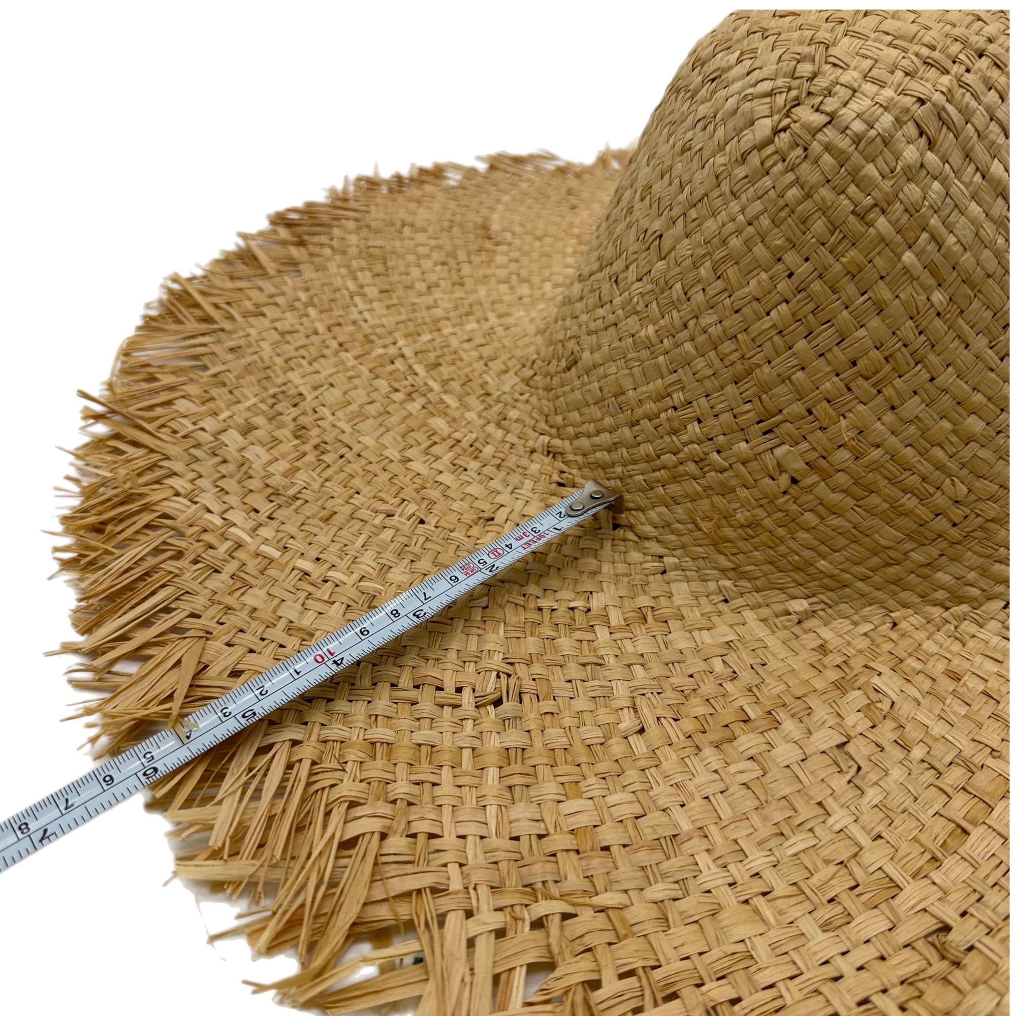 Natural Straw Hat Body Capelines for Millinery and Hat Making