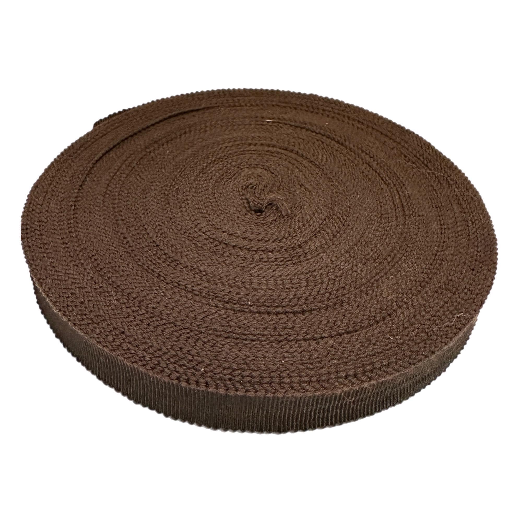 5/8 inch Brown Grosgrain Ribbon 1 Roll - 54 Yards for Hat Making and Millinery