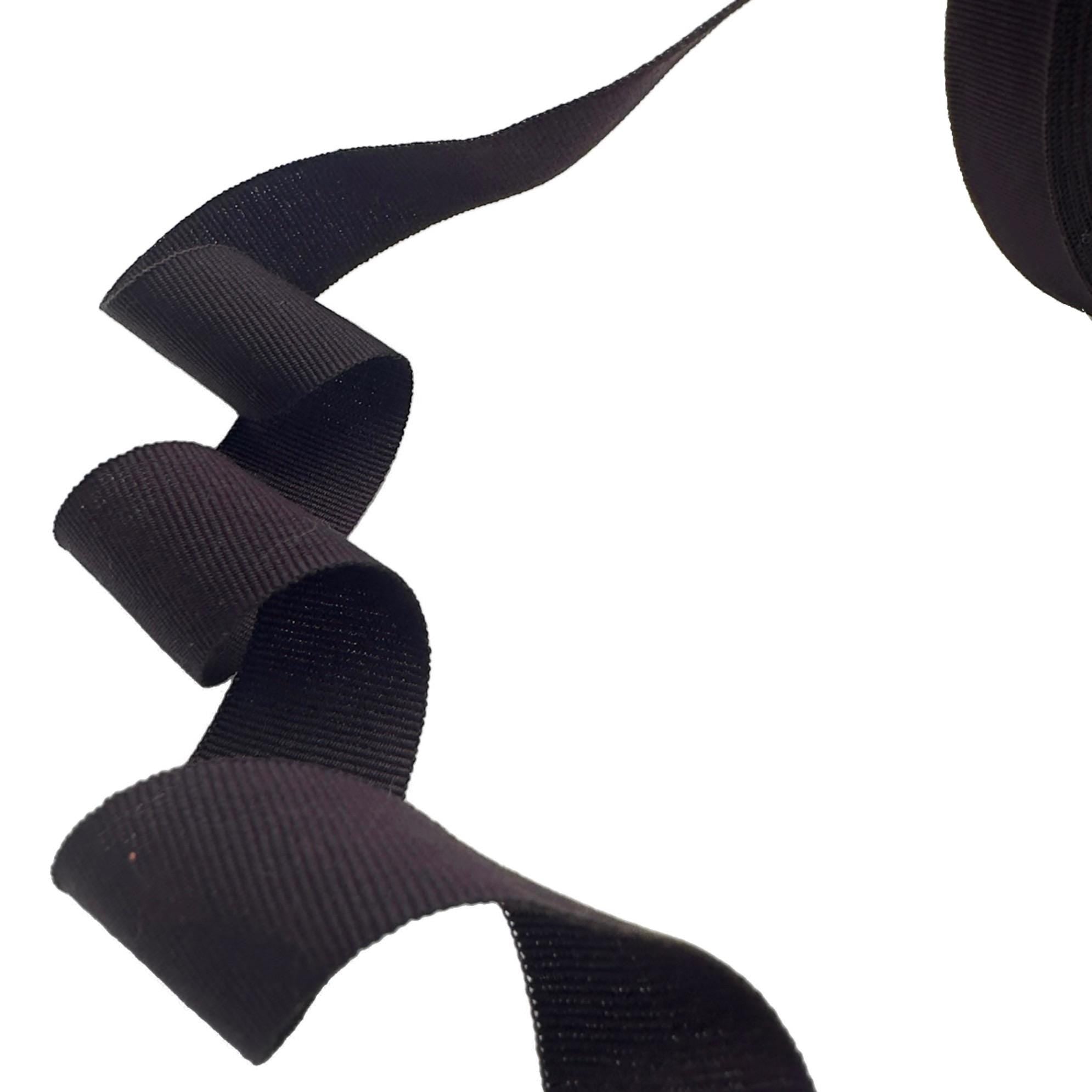 A Dark plum  grosgrain ribbon