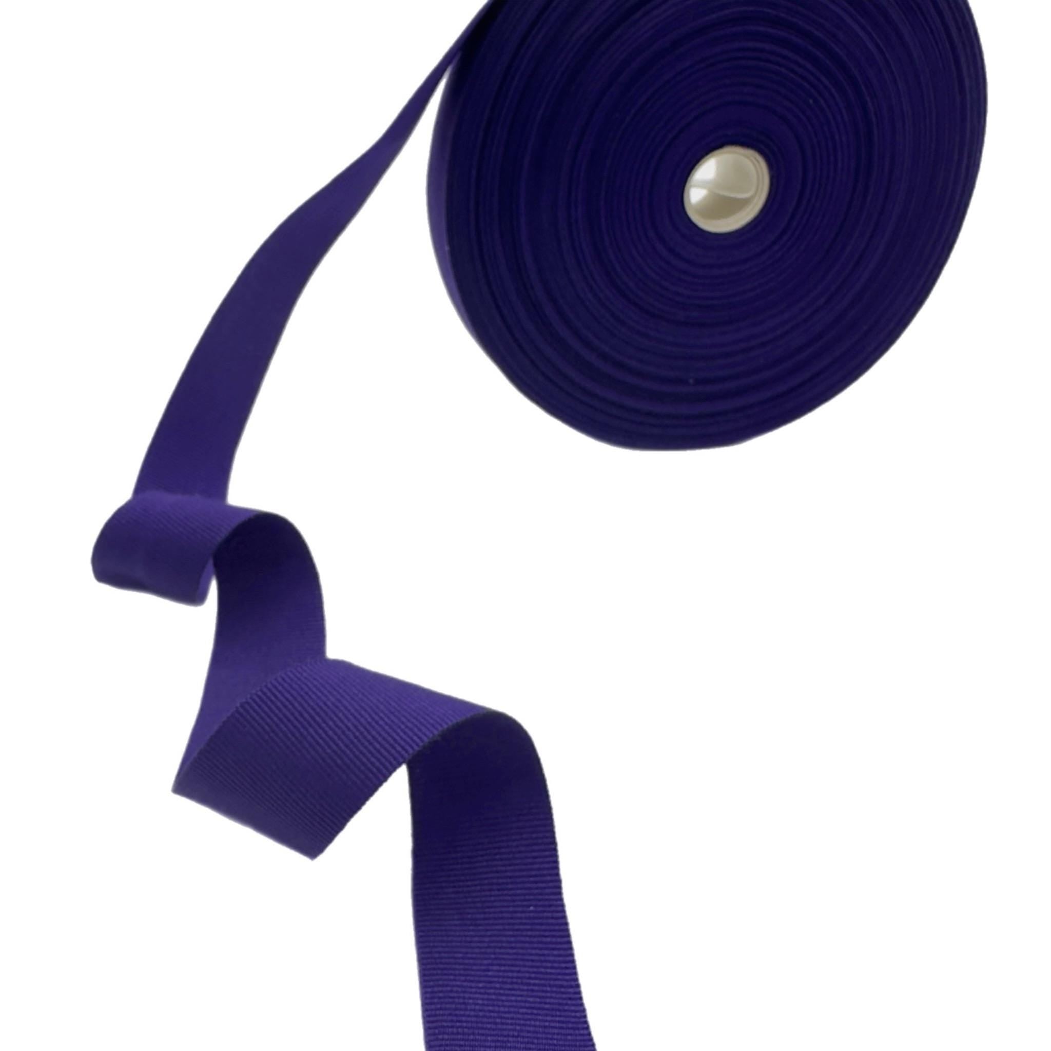 A roll of Violet ribbon