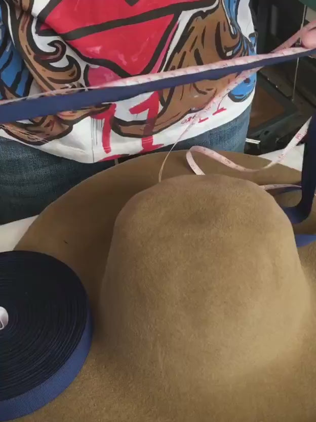 1 Roll Grosgrain Ribbon for Hat Making and Millinery 1,58 inch (40mm) - 54 Yards (50 m)