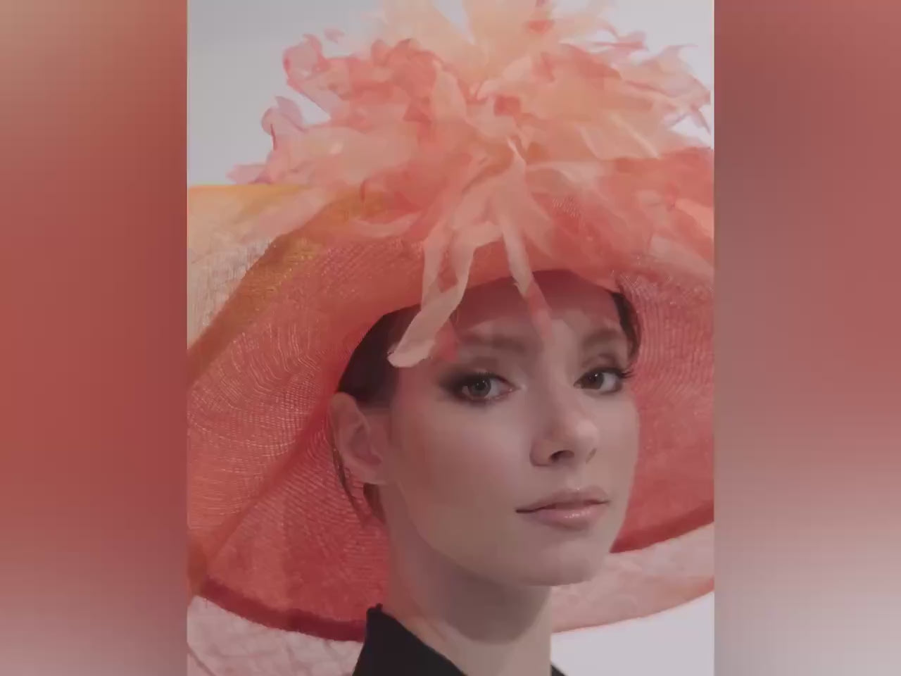 Attractive Kentucky Derby Hat Wide-Brim Headwear