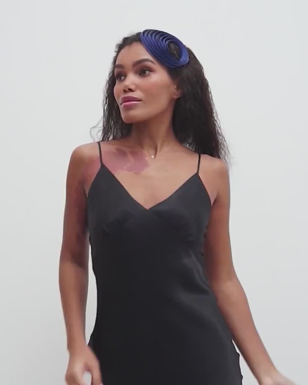 Black Fascinator Derby Wedding Tea Party Hat for Women