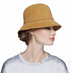 Fur Felt Bucket Hat Fashion Fall Winter Headwear - DivaHats Boutique