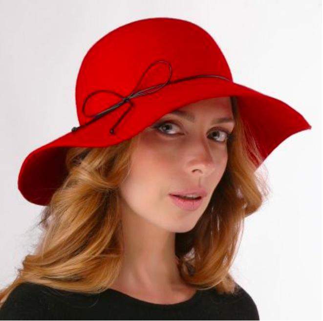 Wool felt floppy hat - DivaHats Boutique