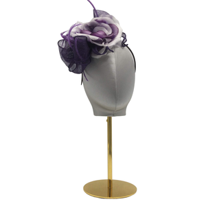 Flower Fascinator for Women Wedding Tea Party Hat-DivaHats-bridal hats,Fascinator,Fascinators,Headband,Wedding hats