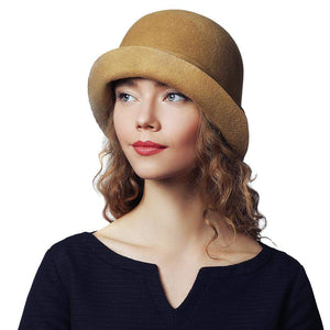 Fur Felt Velour Hat with Soft Brim - DivaHats Boutique