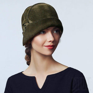 Fur felt velour cloche - DivaHats Boutique