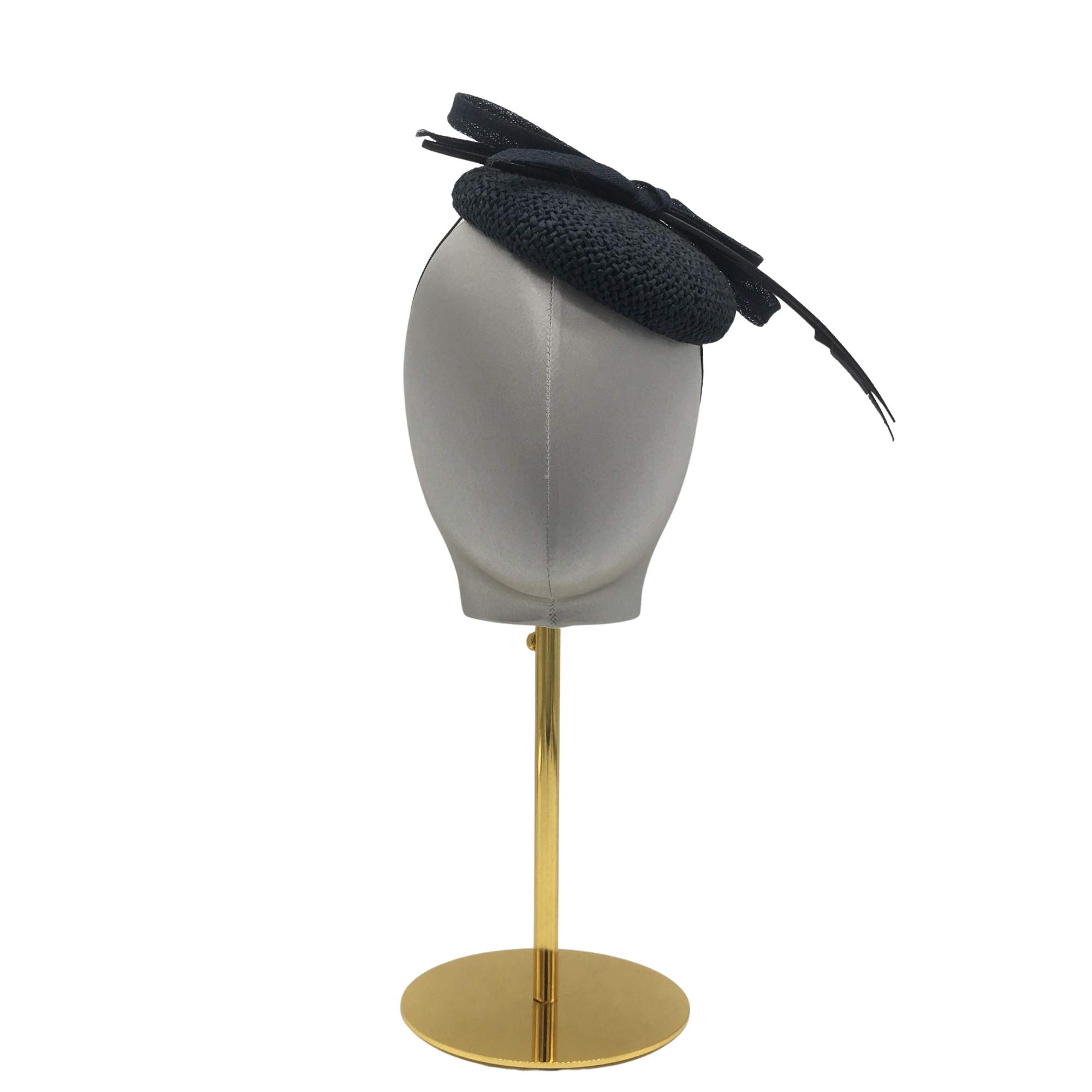 Stylish blue  fascinator hat Derby, Church, Party headwear-DivaHats-Fascinator,Straw hats