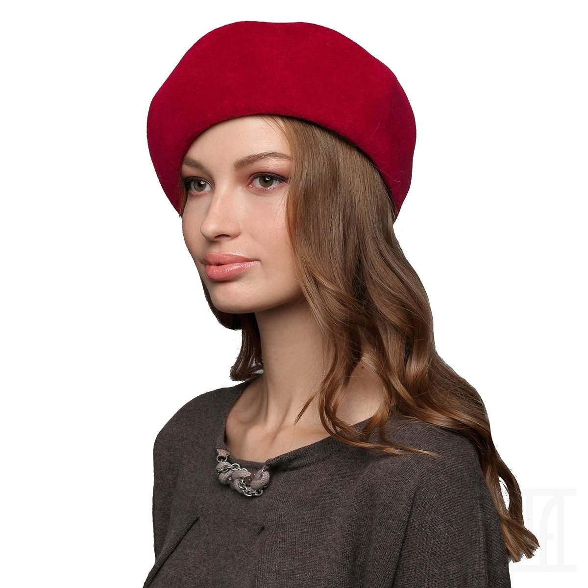 Fur Felt Beret for Women Classic Winter Hat-DivaHats-beret,Fur felt hats