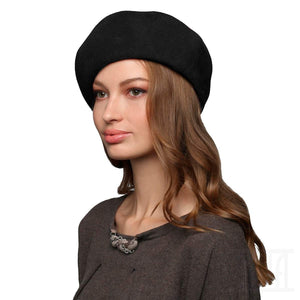 Fur Felt Beret for Women Classic Winter Hat-DivaHats-beret,Fur felt hats