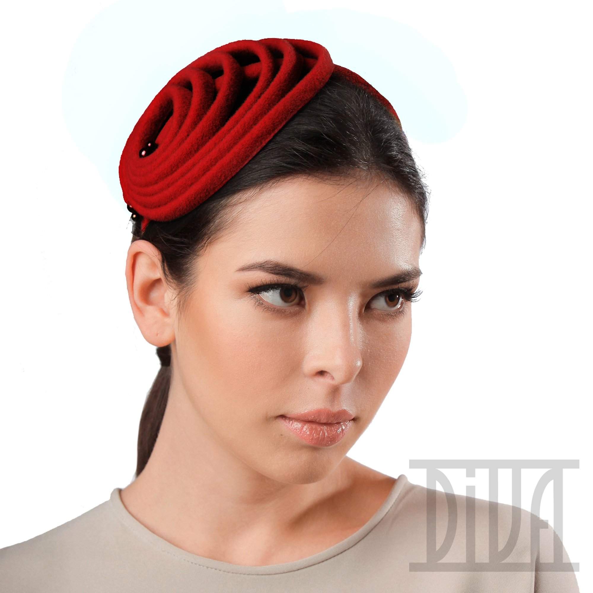 Christmas Fascinator - Divahats boutique