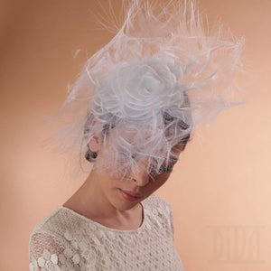 Wedding extravaganza headdress - DivaHats Boutique