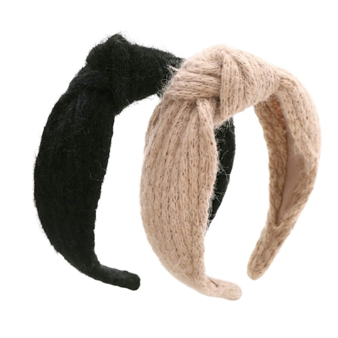 Winter Knitted  Knot Headband - DivaHats Boutique