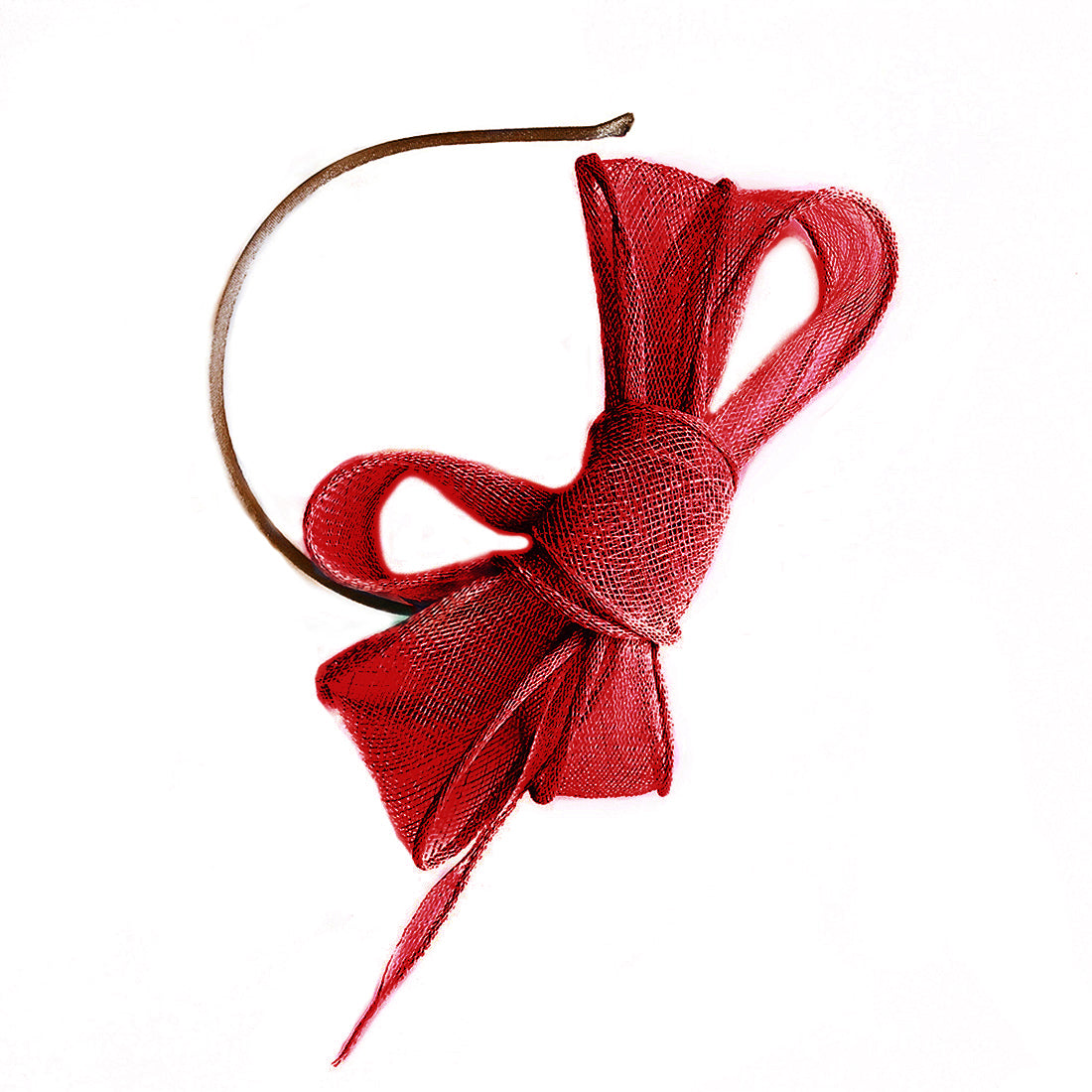 Bow Fascinator Headband Tea Party Wedding Cocktail Hat
