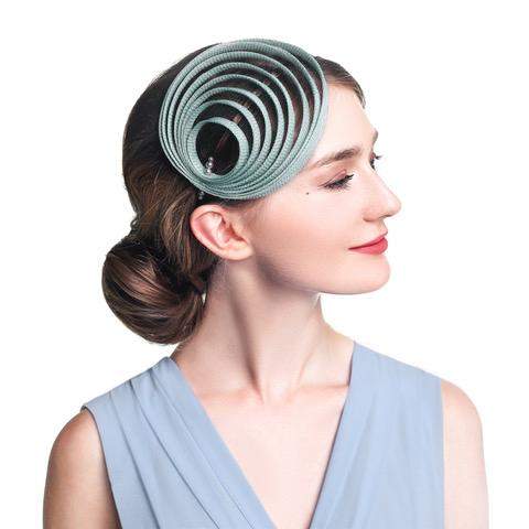 Women's Fascinator Cocktail Wedding Tea Party Church  Hat - DivaHats Boutique