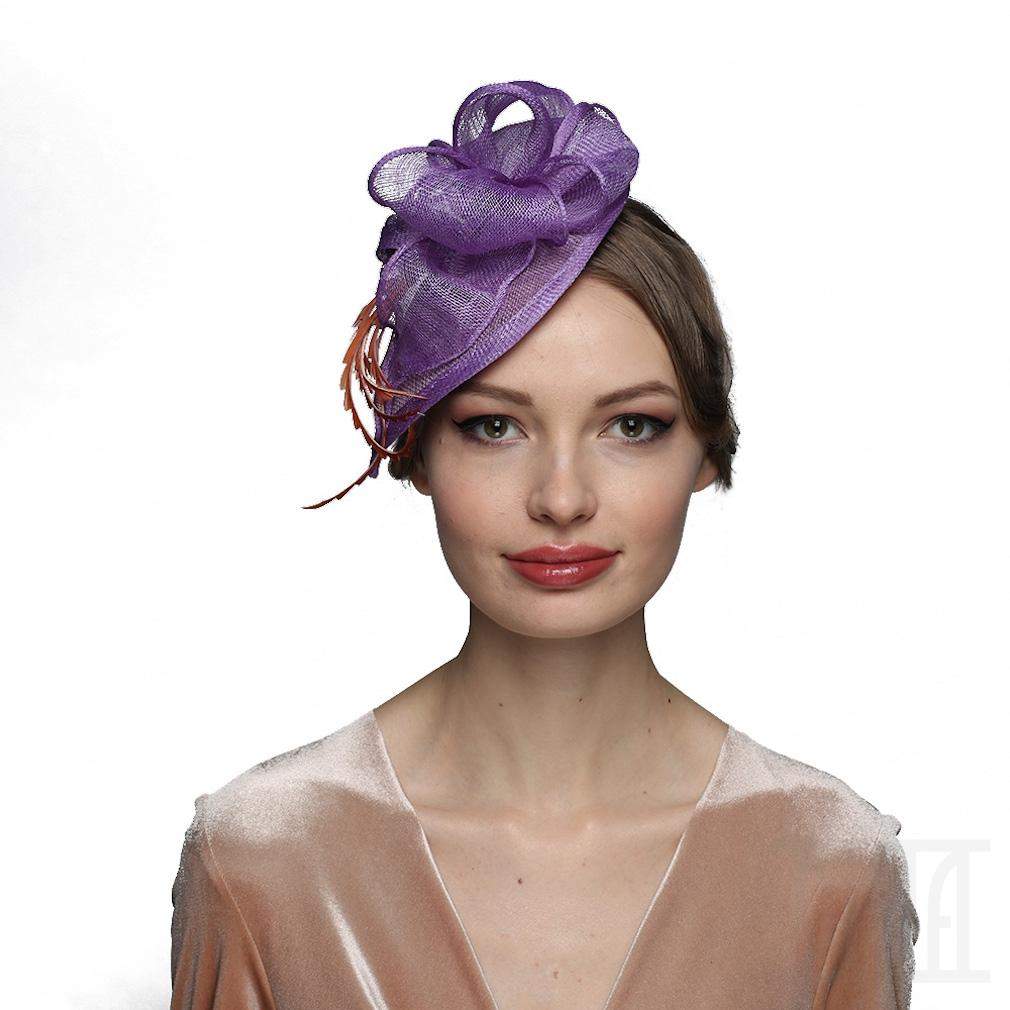 Women's fascinator tea party hat - DivaHats Boutique